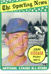 1969 Topps Baseball Cards      434     Jerry Koosman AS